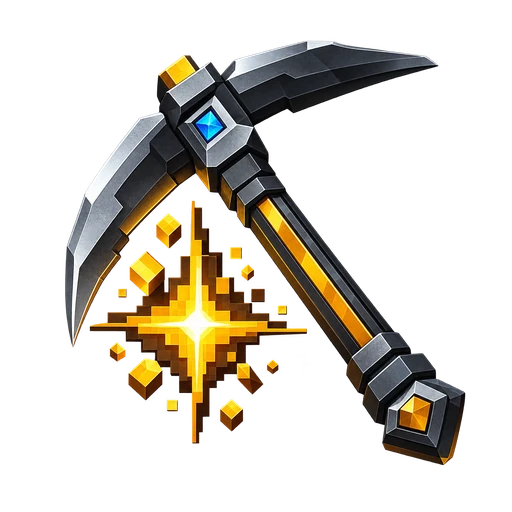 Символ кирки Falling Pickaxe